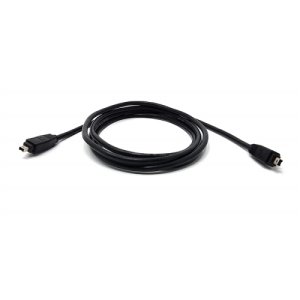 Globaltone 01141 IEEE 1394 Firewire 4 PIN 4PIN 10 Ft Black