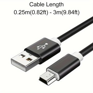 Mini USB Cable Mini USB to USB Fast Data Charger Cable